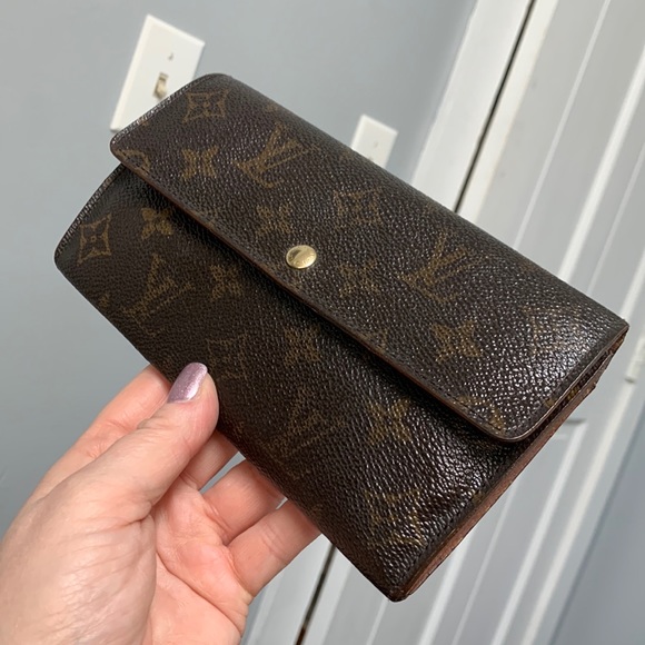 1992 authentic Louis Vuitton monogram Sarah wallet long wallet Continental - Picture 16 of 16